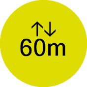 Altitude: 60 m
